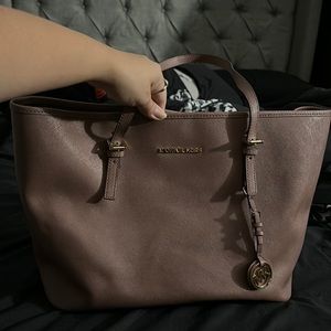 Rose pink Michael kors purse